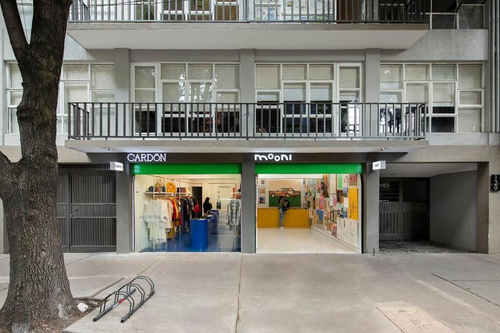 D.4 Acogedor Departamento En La Iconica Roma Norte Мехико Экстерьер фото